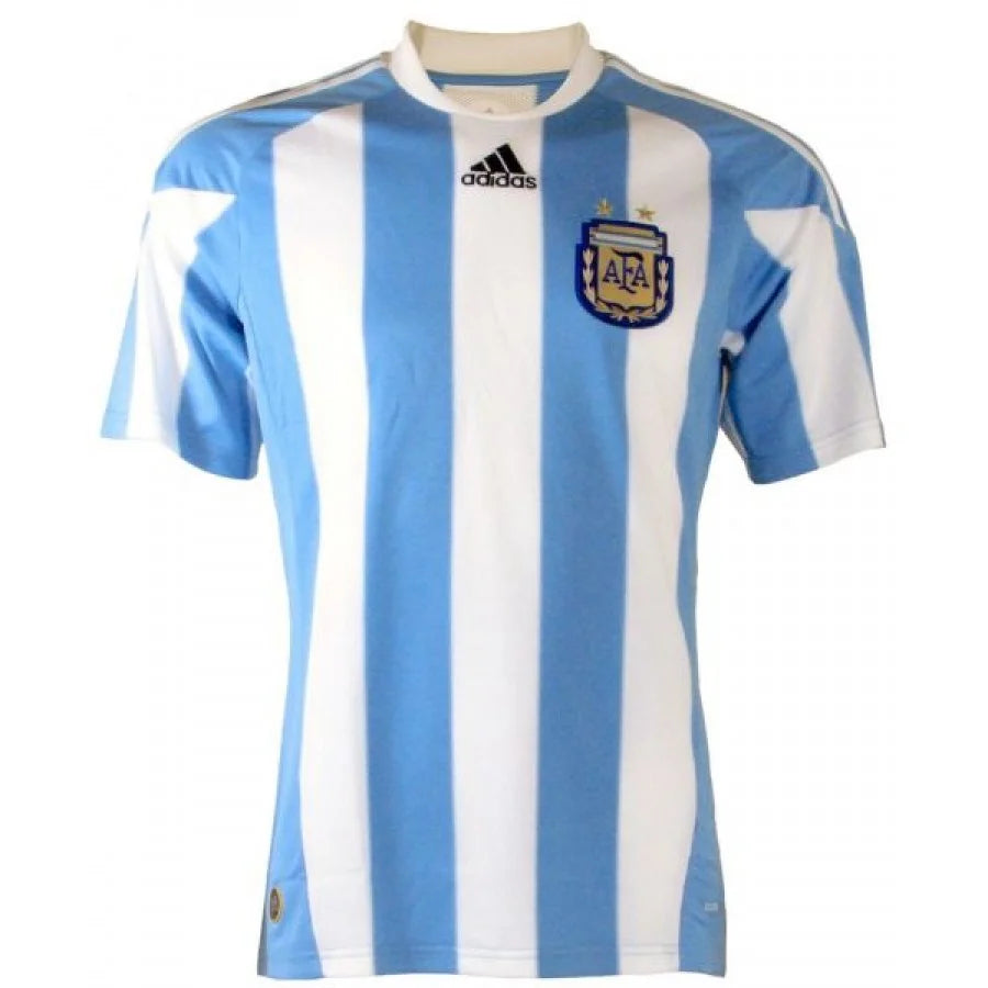 Argentina Home Retrô 2010 Adidas - Azul e Branca