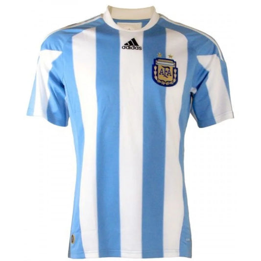 Argentina Home Retrô 2010 Adidas - Azul e Branca