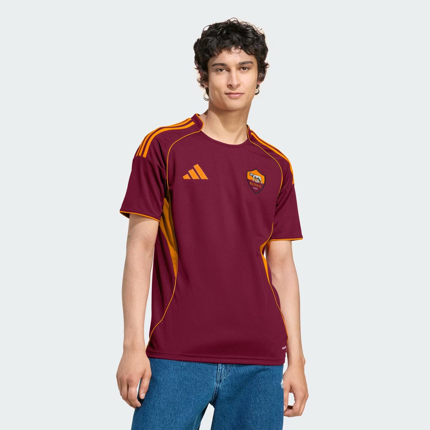 Roma Home 25/26 Torcedor Adidas - Vinho