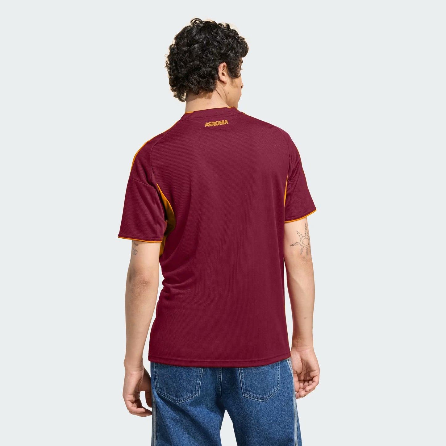 Roma Home 25/26 Torcedor Adidas - Vinho