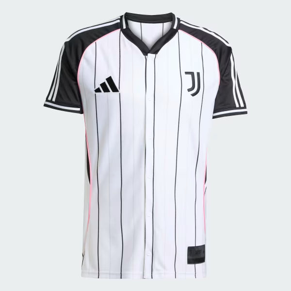 Juventus Baseball 25/26 Torcedor Adidas  - Preto e Branco