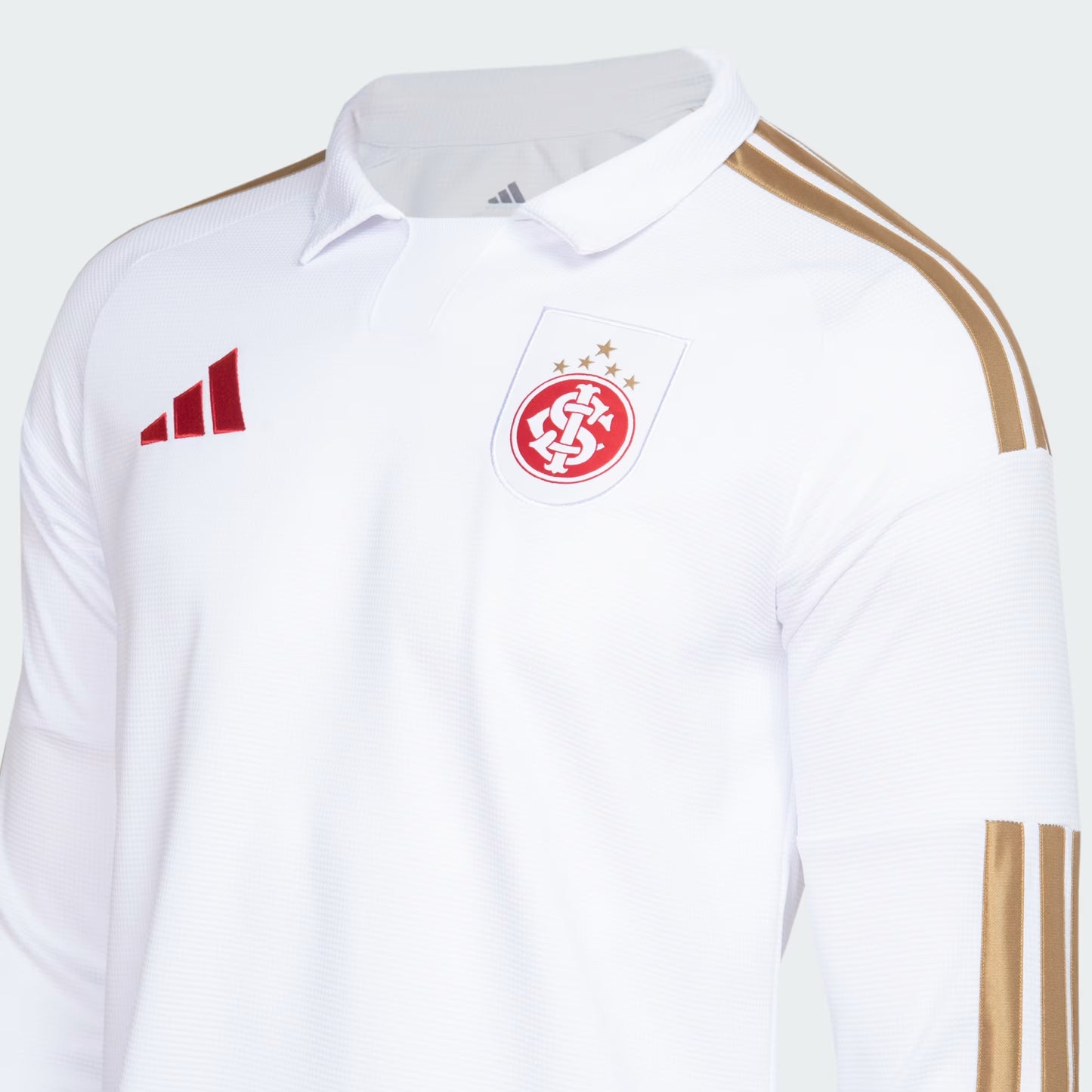 Internacional Away Manga Longa 26/27 Torcedor Adidas Masculino -  Branco