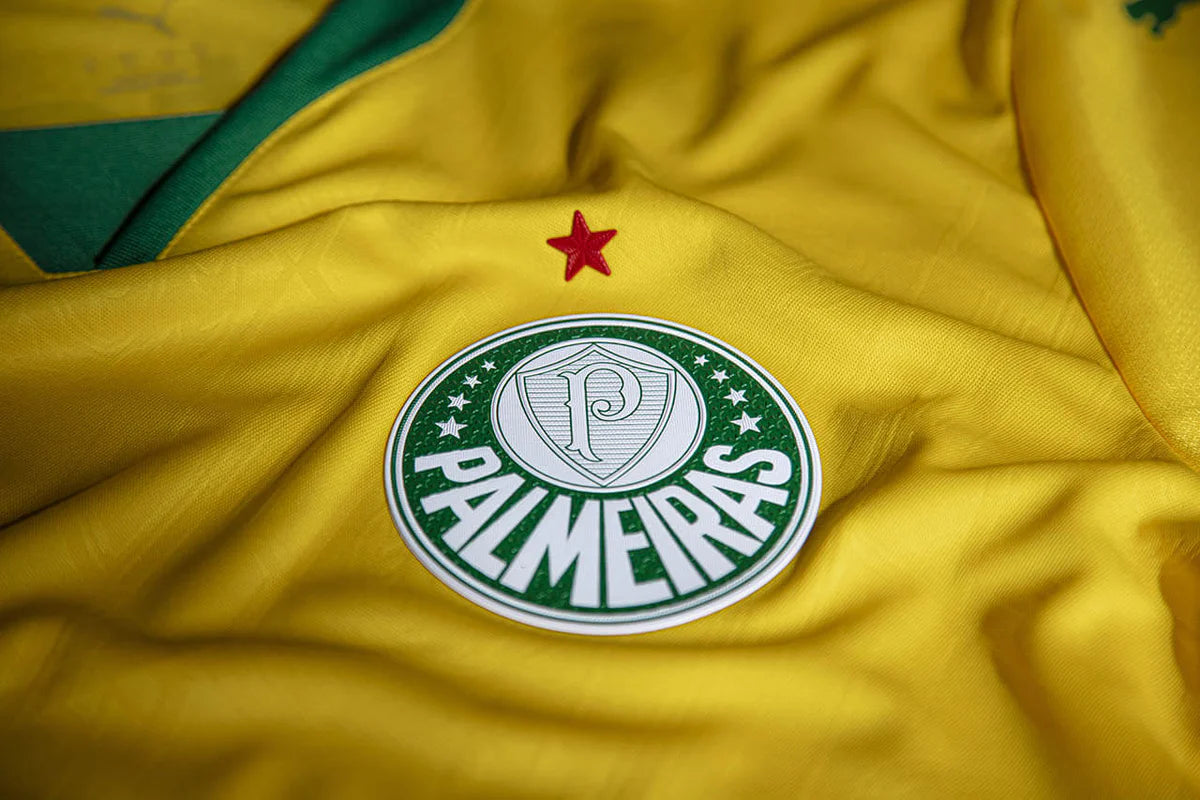 Palmeiras Third 25/26 Jogador Puma Masculina - Amarela