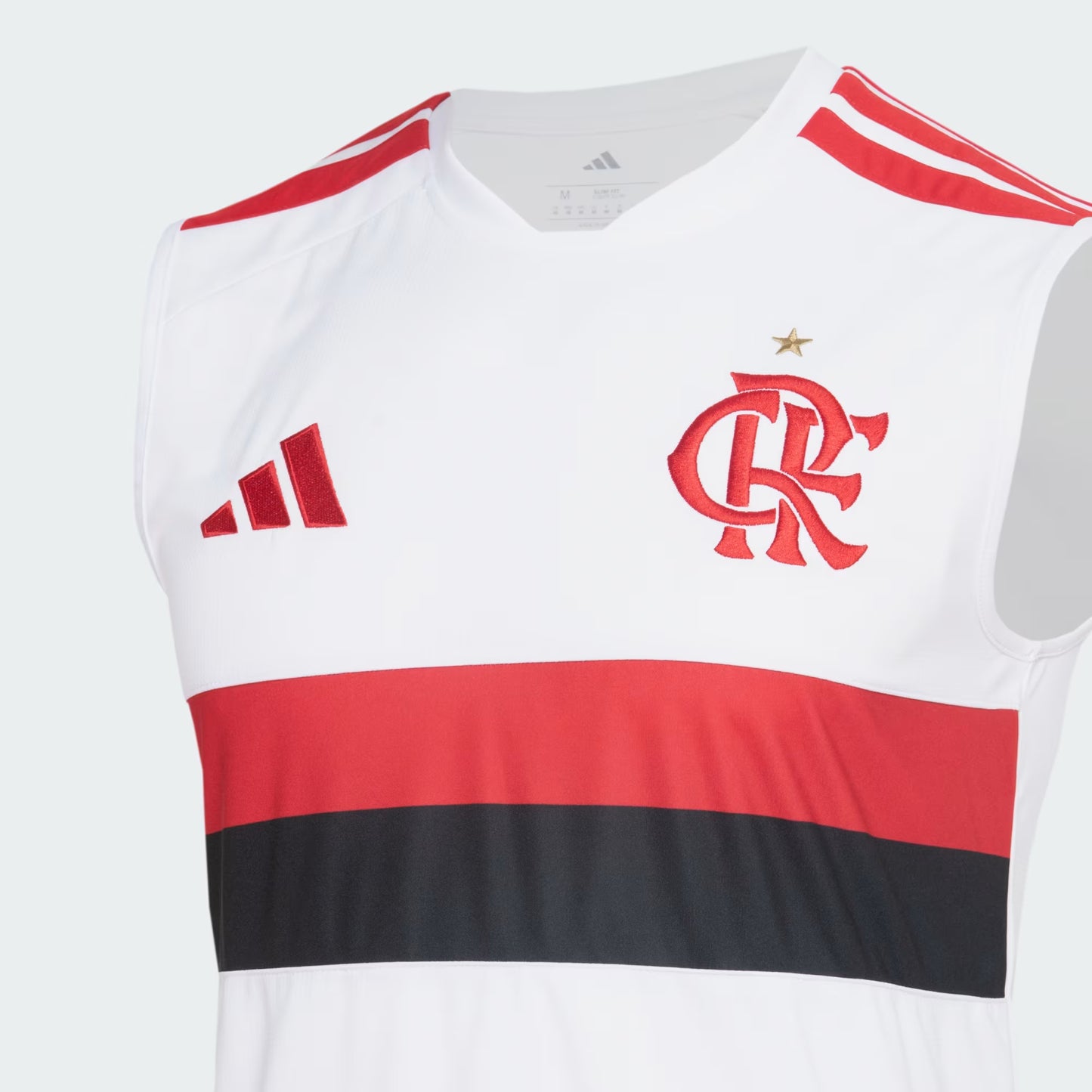 Flamengo Away Regata 26/27  Torcedor Adidas Masculina - Branca