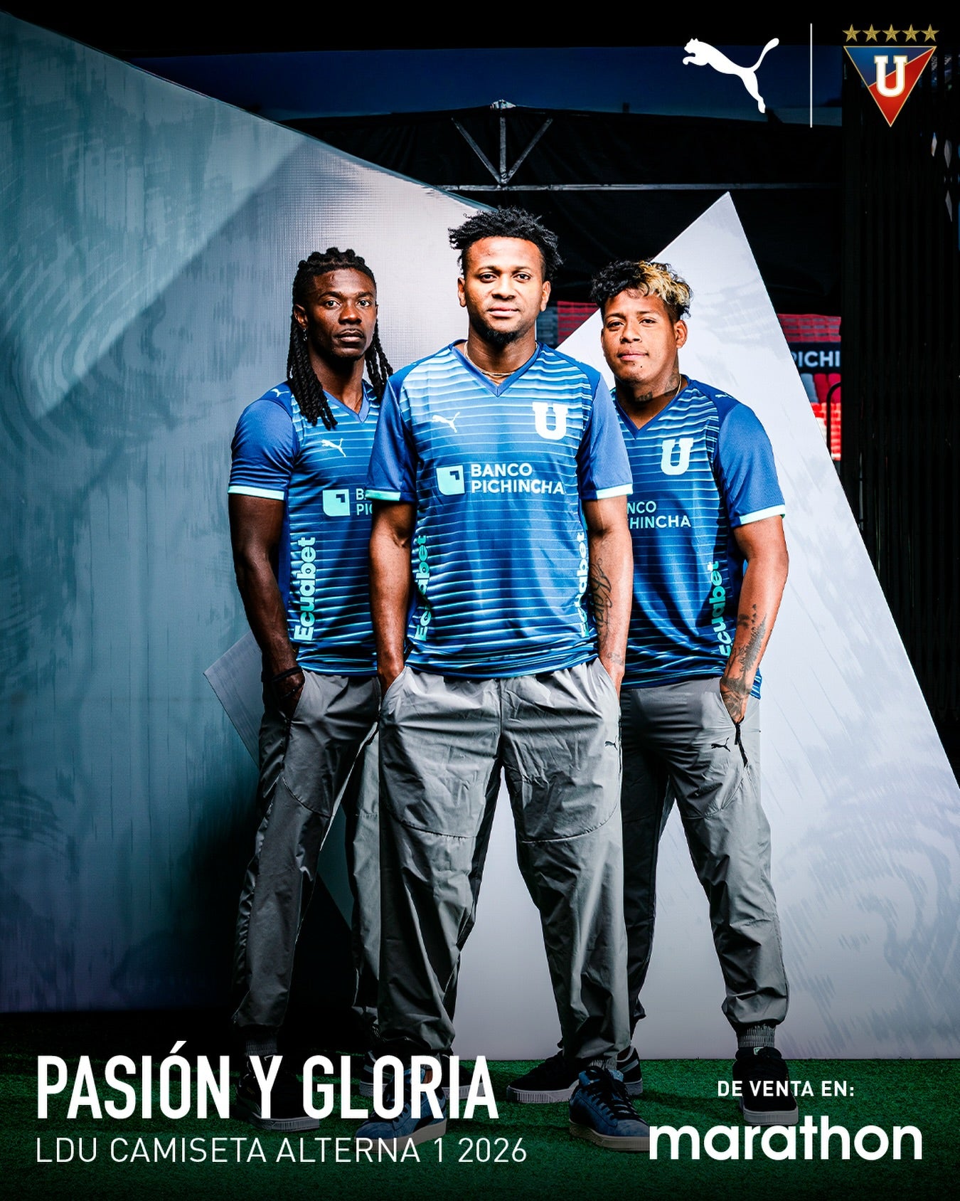 LDU Away 26/27 Torcedor Puma - Azul