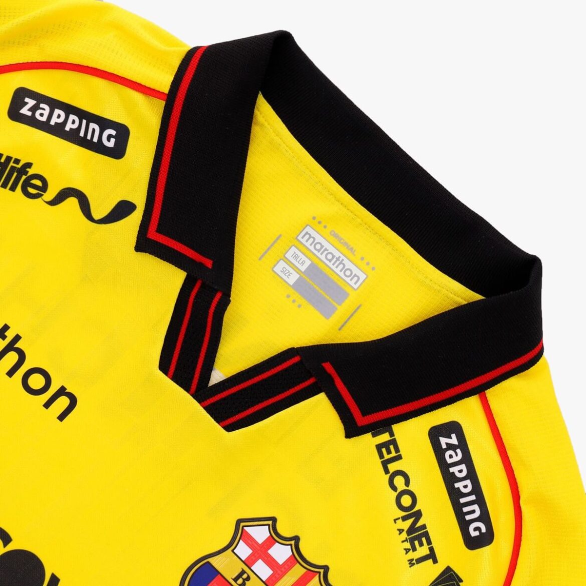 Barcelona De Guayaquil Home 26/27 Torcedor Marathon - Amarela