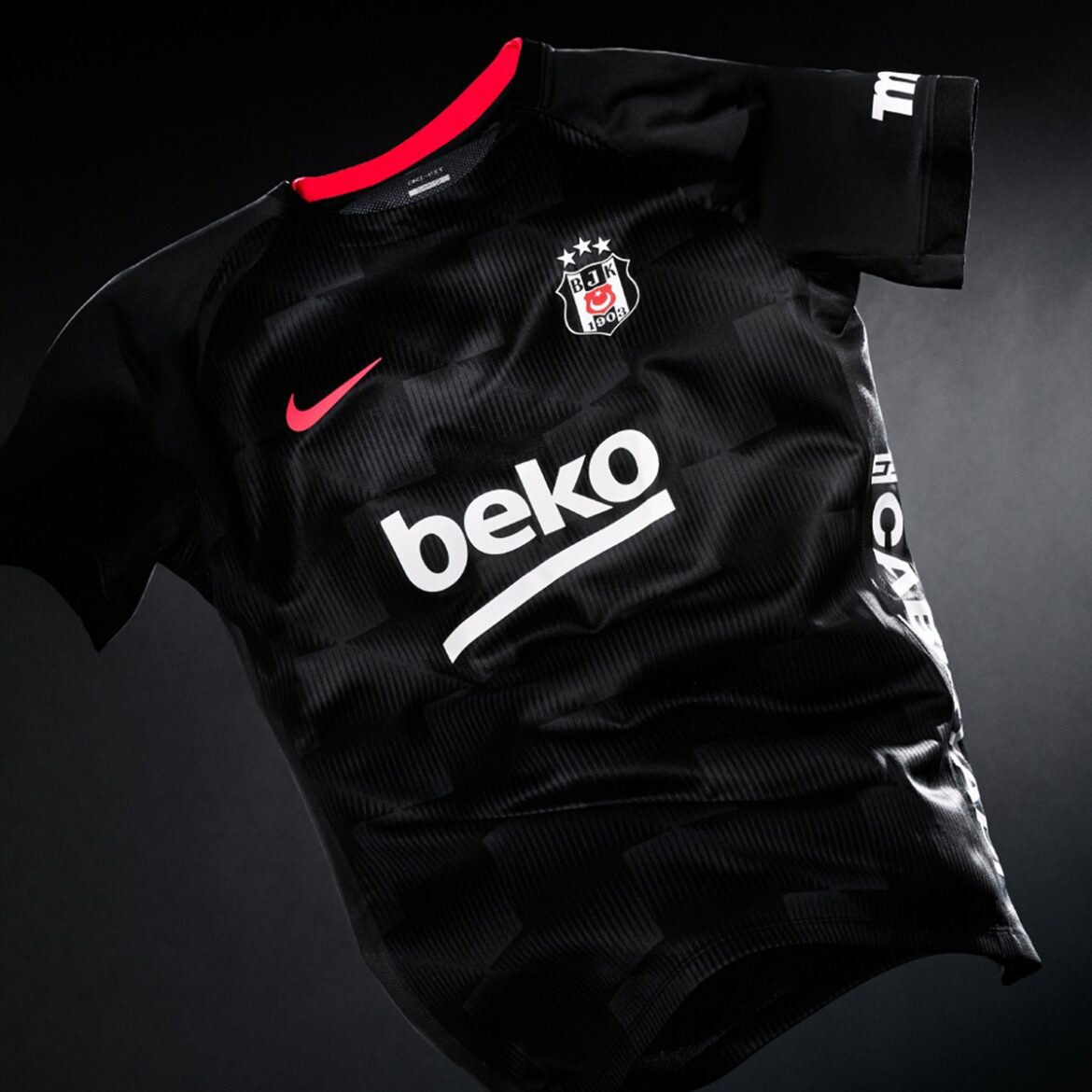 Beşiktaş Third 26/27 Torcedor Nike Masculina - Preto