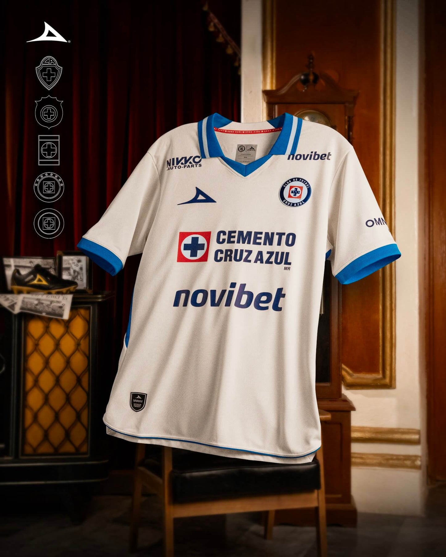 Cruz Azul Away 26/27 Torcedor Pirma Masculino - Branca