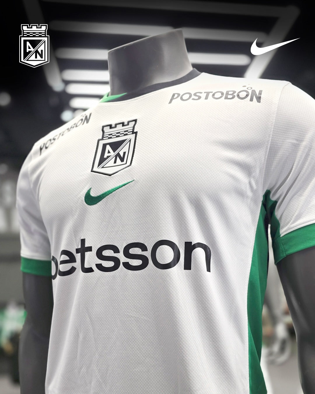 Atletico Nacional Away 26/27 Torcedor Nike - Branca