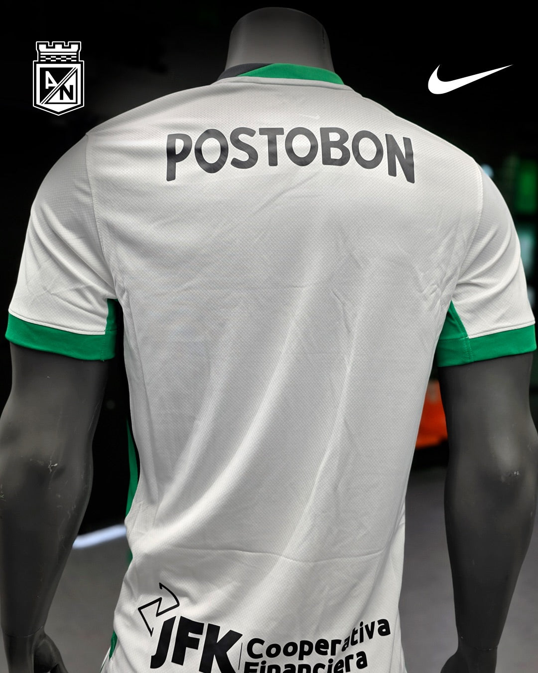 Atletico Nacional Away 26/27 Torcedor Nike - Branca