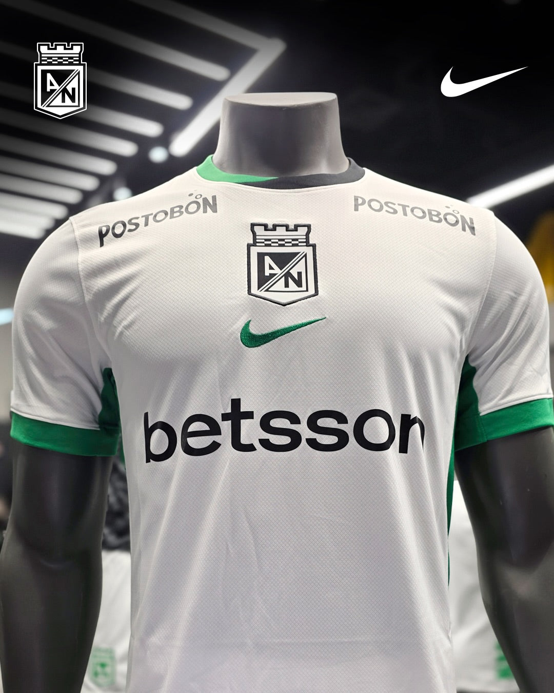 Atletico Nacional Away 26/27 Torcedor Nike - Branca
