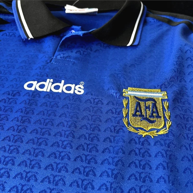 Argentina Retrô Away 1994 Masculino Adidas - Azul