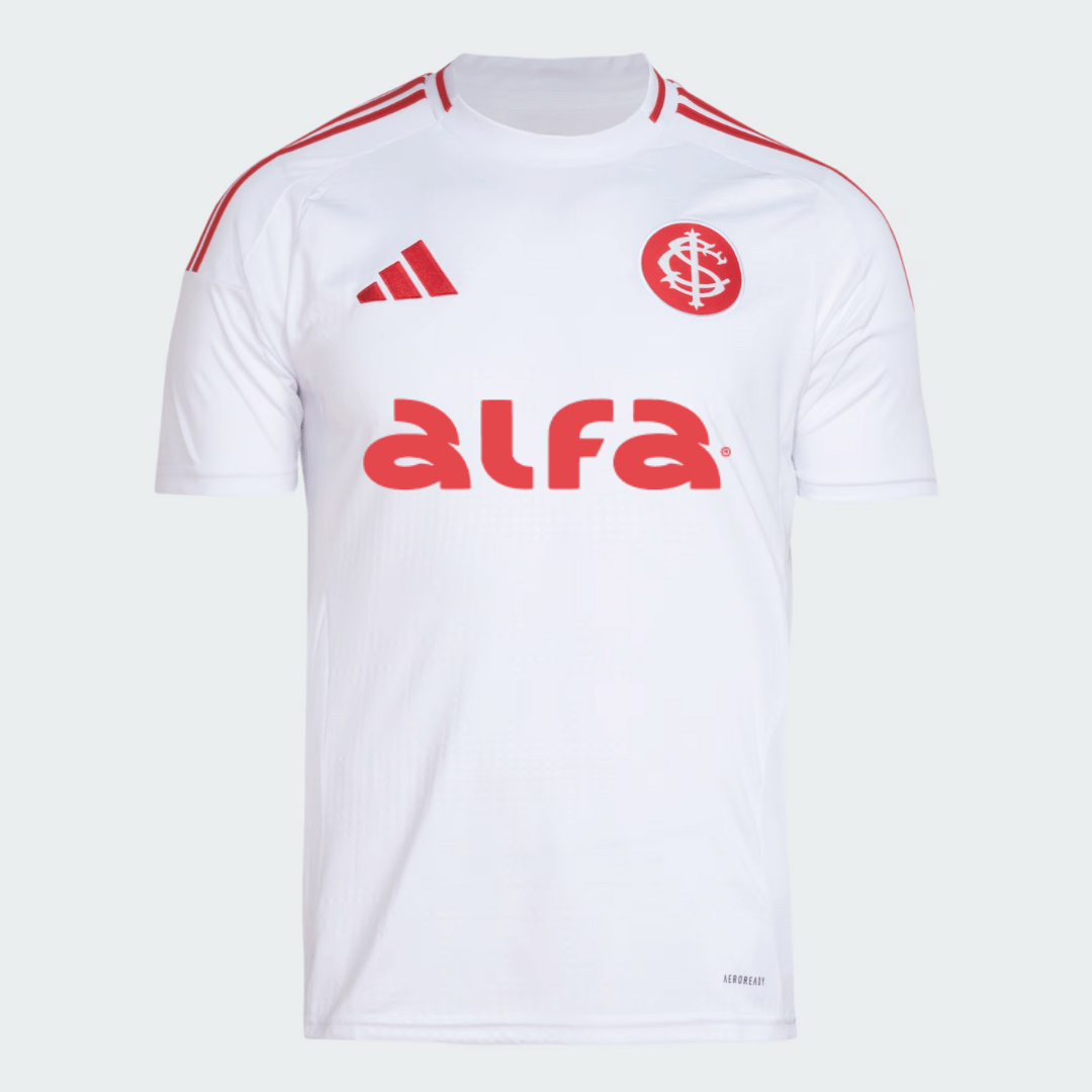 Internacional Away 25/26 Torcedor Com Patrocínios Adidas Masculino