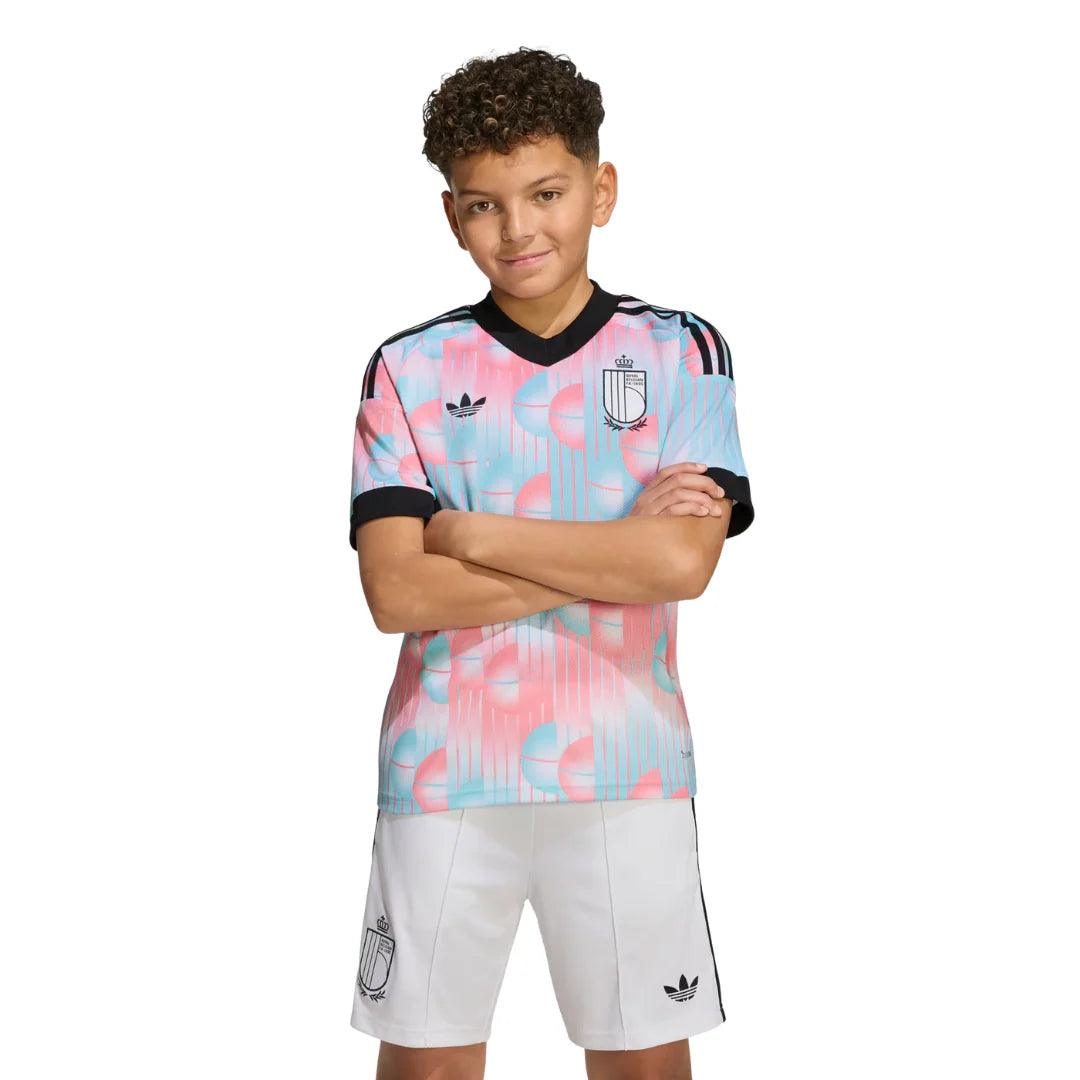 Kit Infantil Bélgica Away 26/27 - Colorido