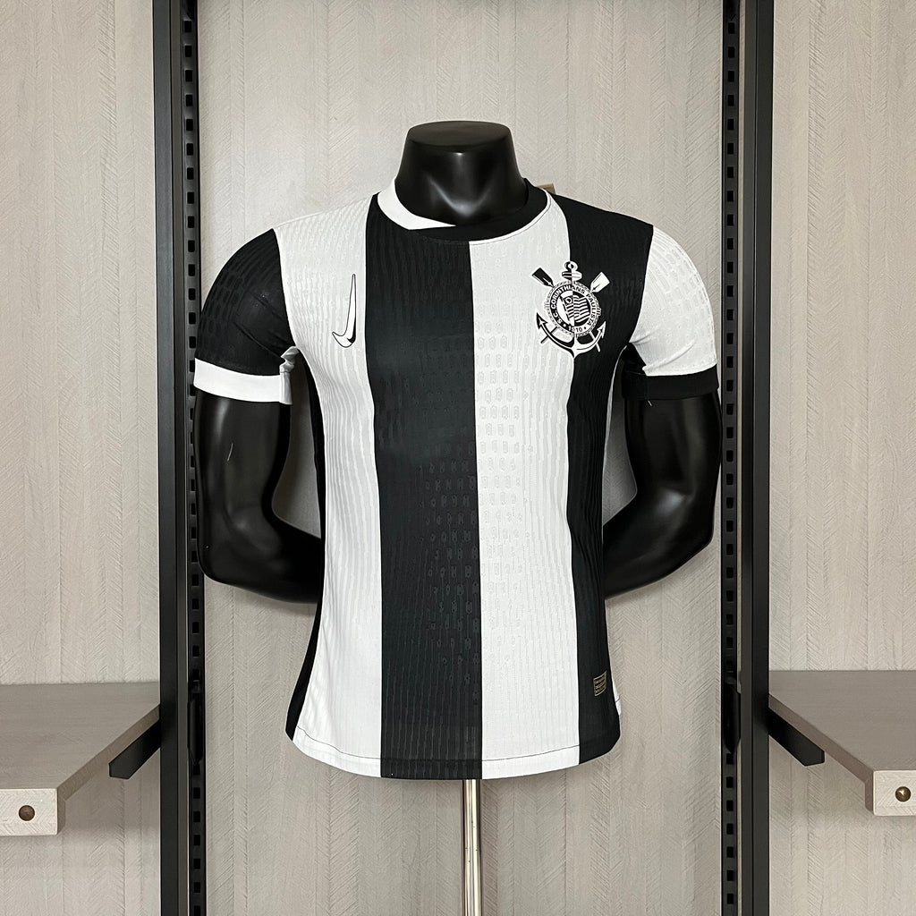 Corinthians Third 24/25 Jogador Nike Masculino - Preta E Branca