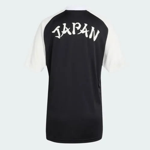 Japão Pré Jogo 26/27 Torcedor Masculino Adidas - Preta e Branca