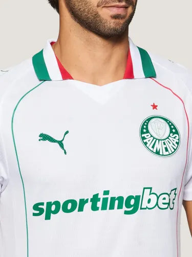 Palmeiras Away 26/27 Jogador Puma Masculina - Branca