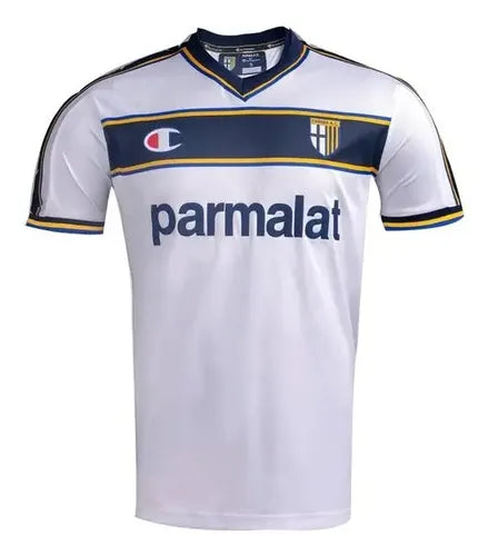 Parma Home Retrô 2002/2003 Champion - Branca