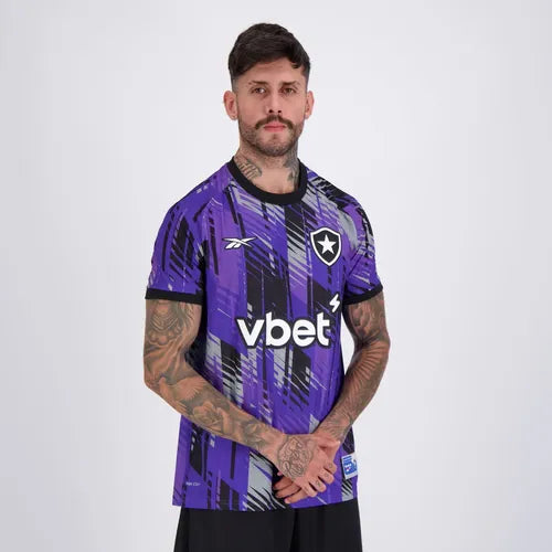 Botafogo Goleiro 25/26 Torcedor Rebook Masculino - Roxo