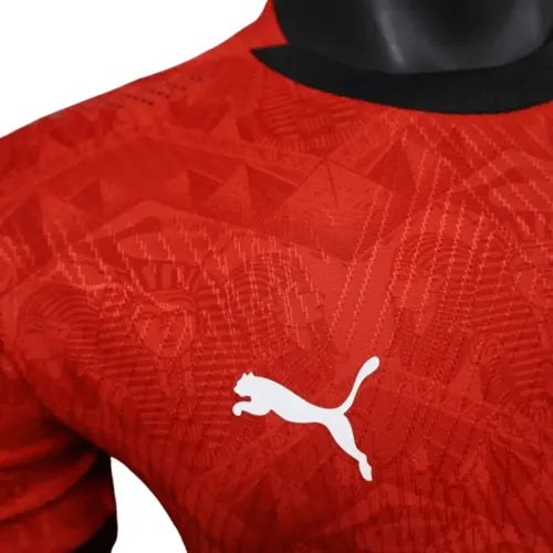 Egito Home 26/27 Masculino Jogador Puma - Vermelho