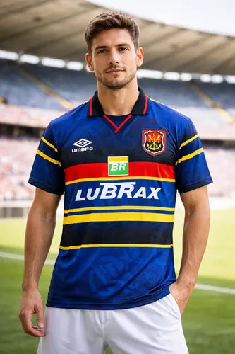 Flamengo Third Retro 1995 Umbro Masculino - Azul