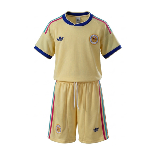 Kit Infantil Curaçao Away 26/27 - Amarela