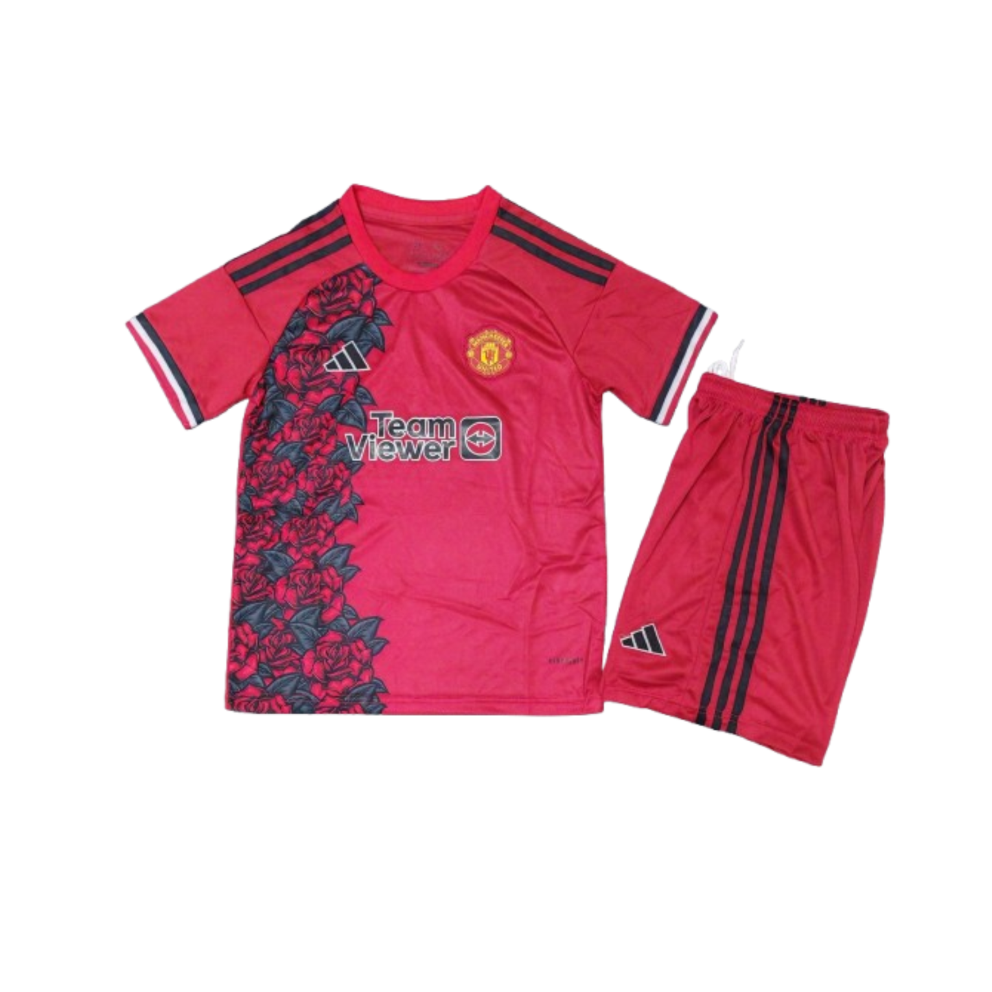 Kit infantil Manchester United Edição Especial 25/26 - Vermelho