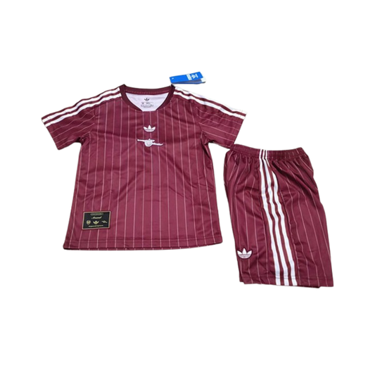 Kit Infantil Arsenal Originals 25/26 - Vinho