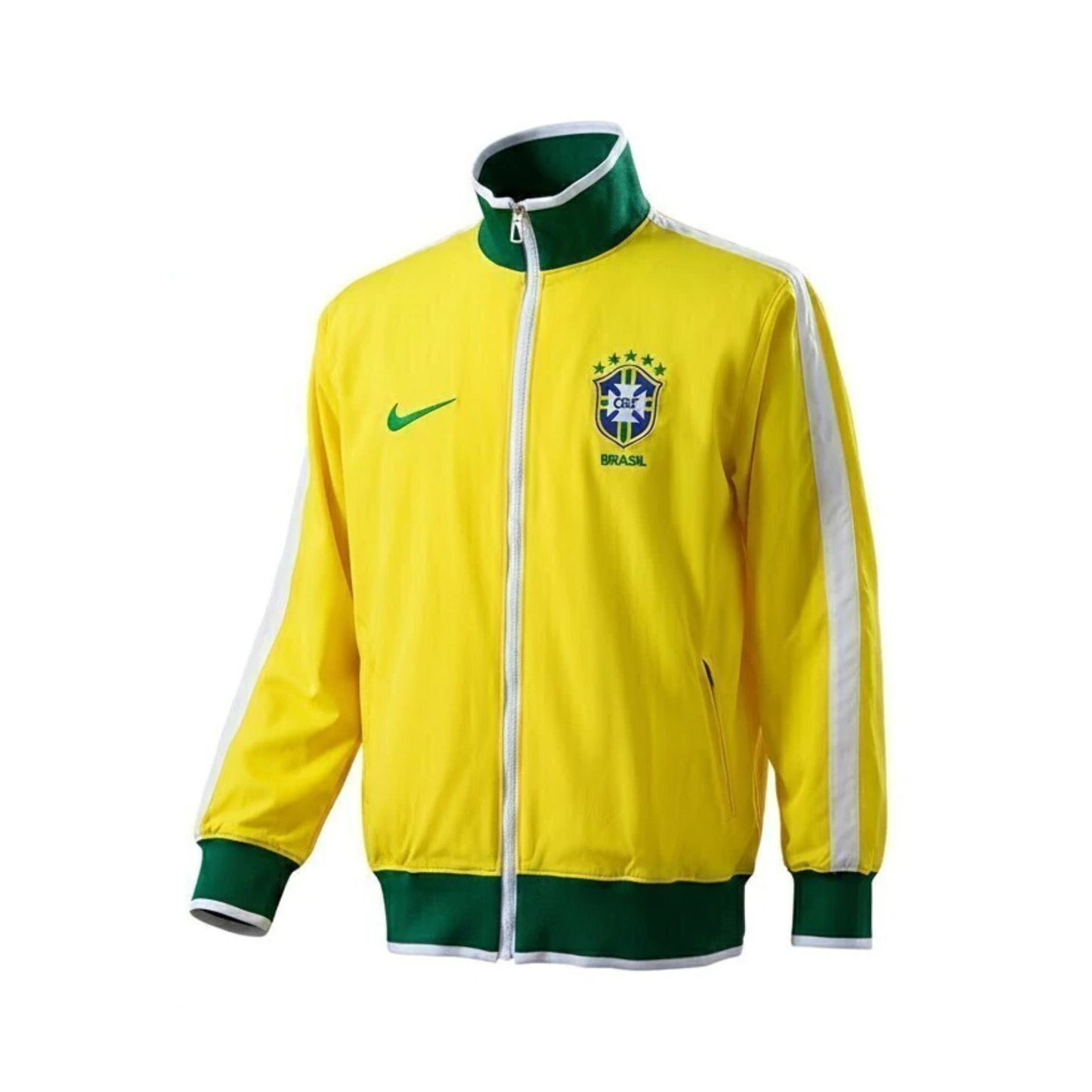 Jaqueta Brasil Retro 2010 Nike - Amarela