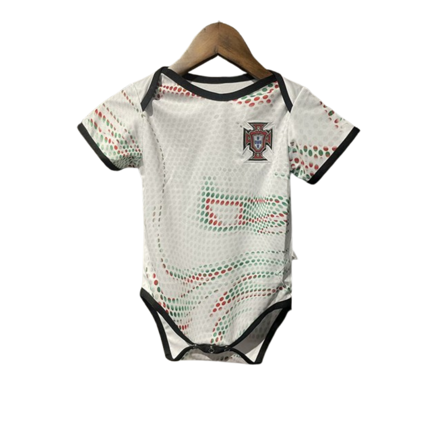 Body Bebê Infantil Portugal Away 25/26  - Branco