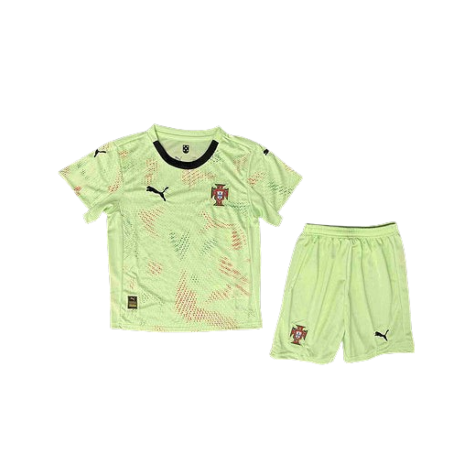 Kit Infantil Portugal Goleiro 25/26 Nike - Verde Claro