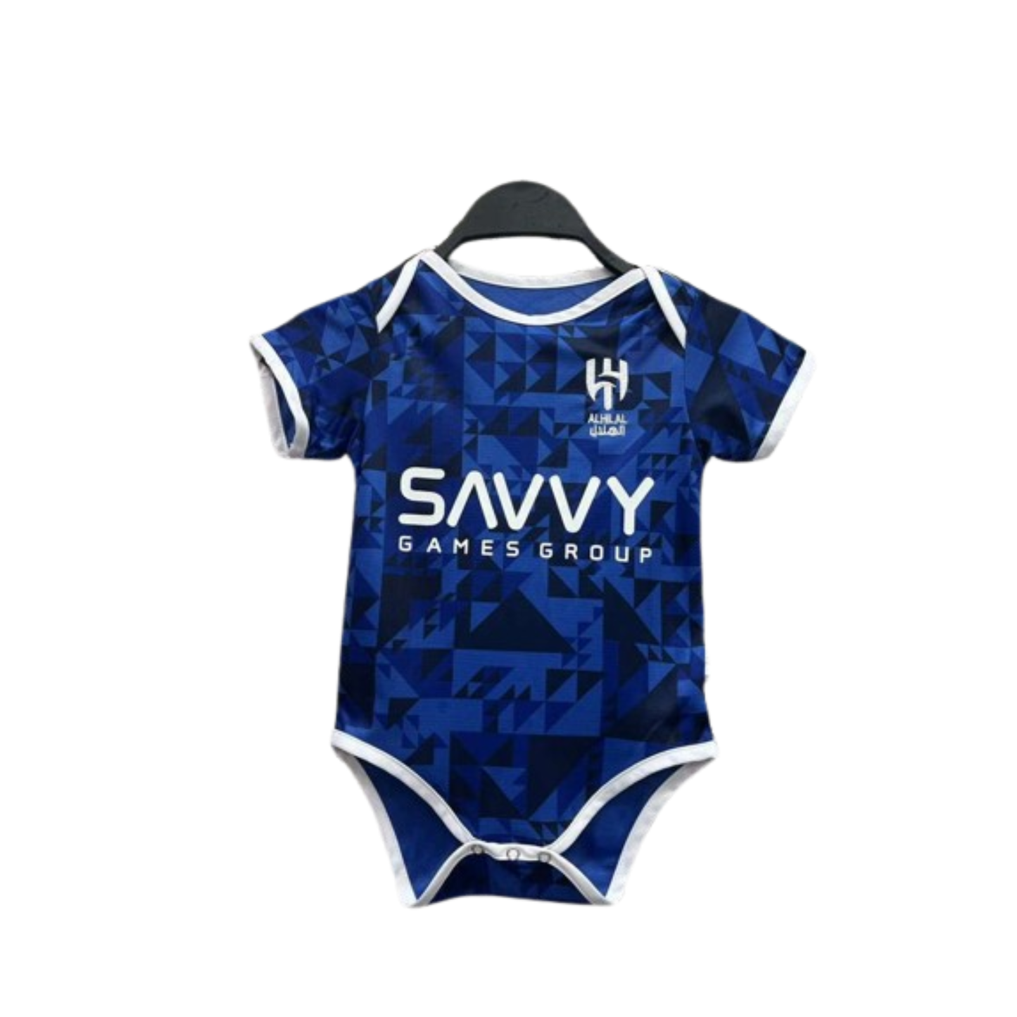 Body Bebê Infantil Al Hilal Home 24/25 Unissex - Azul