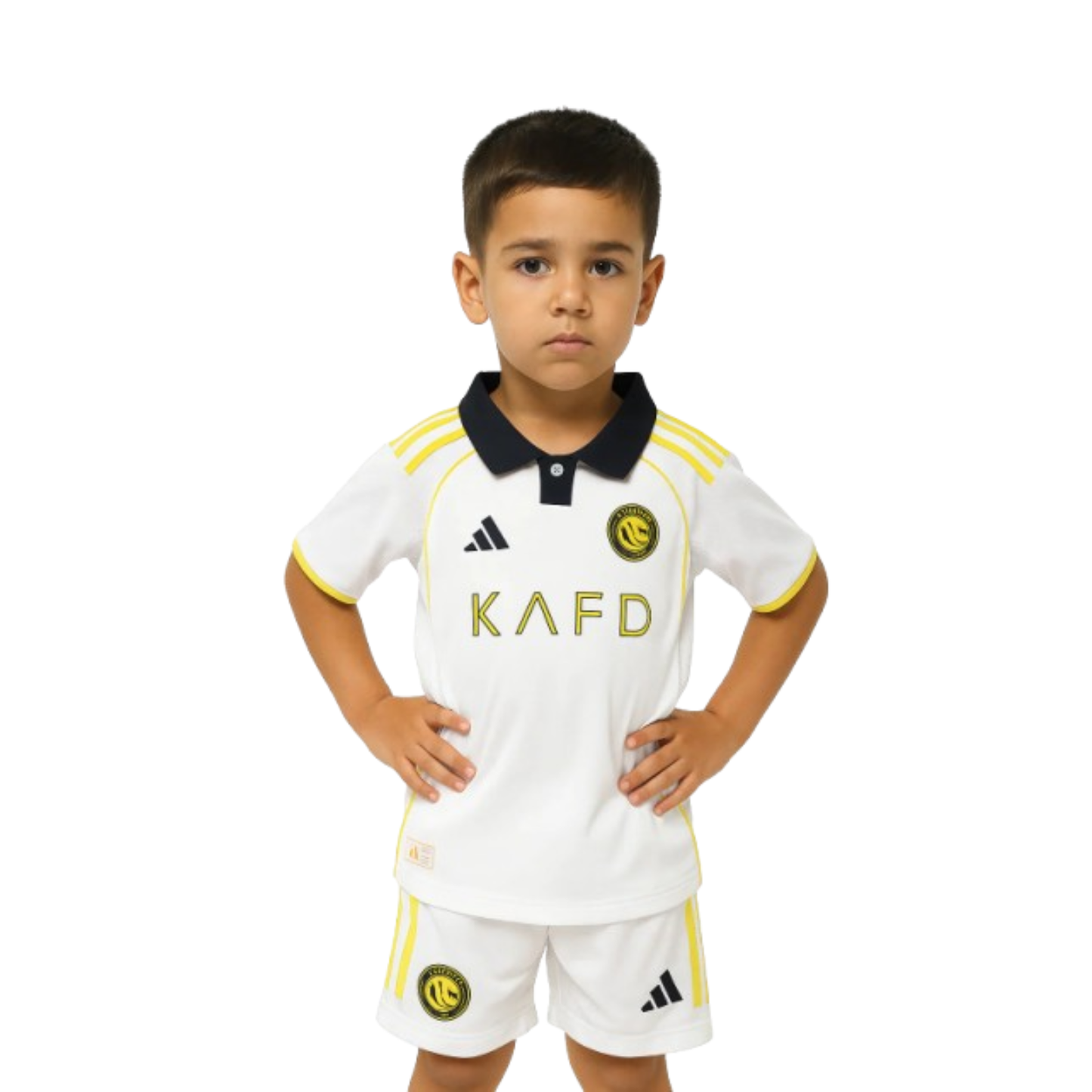Kit Infantil Al Nassr Third 25/26  - Branco