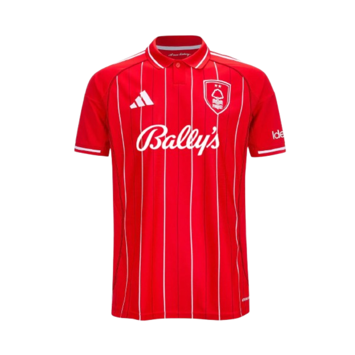 Nottingham Forest Home 25/26 Adidas - Vermelho