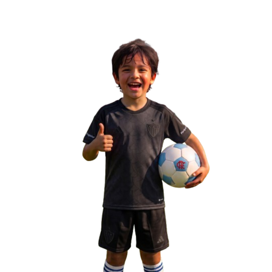 Kit Infantil Atlético Mineiro Edição Especial 25/26 - Preto