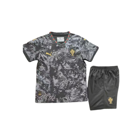 Kit Infantil Portugal Edição Especial 26/27 - Cinza
