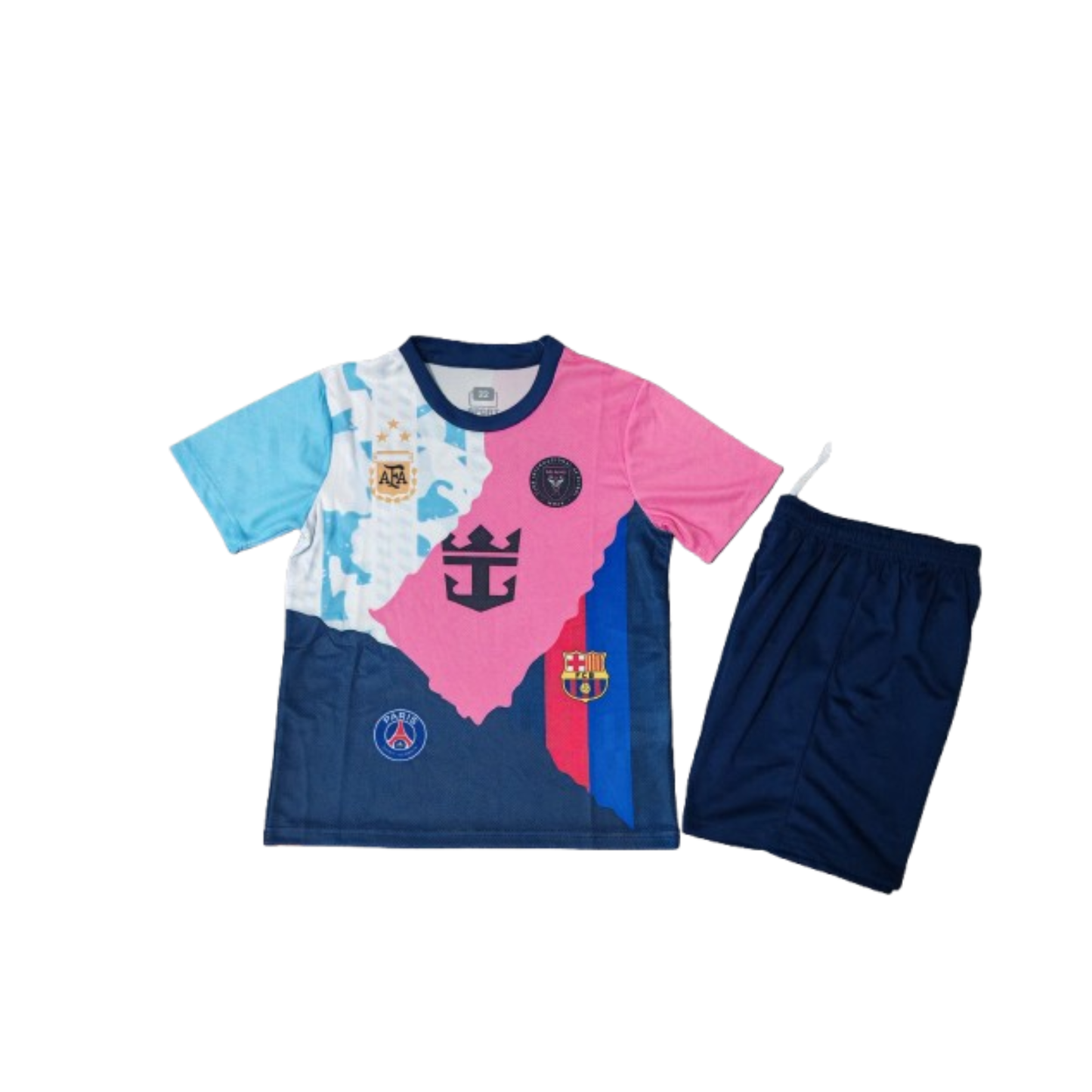 Kit Infantil Edição MESSI Carreira 25/26  - Colorido