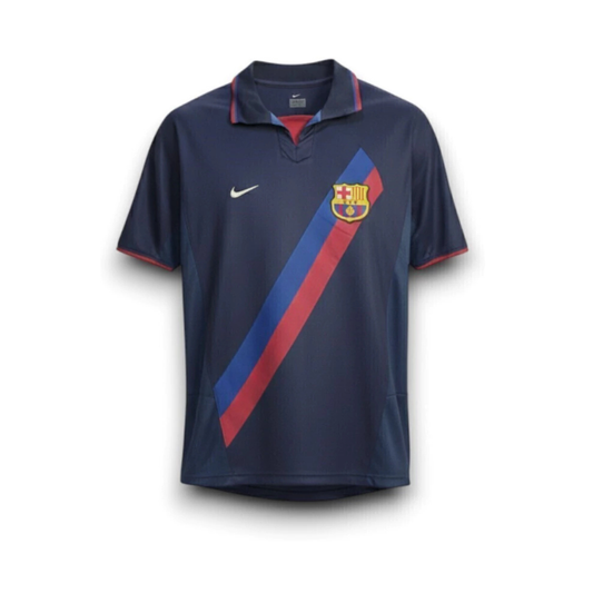 Barcelona Third Retro 03/03 Nike - Azul Escuro