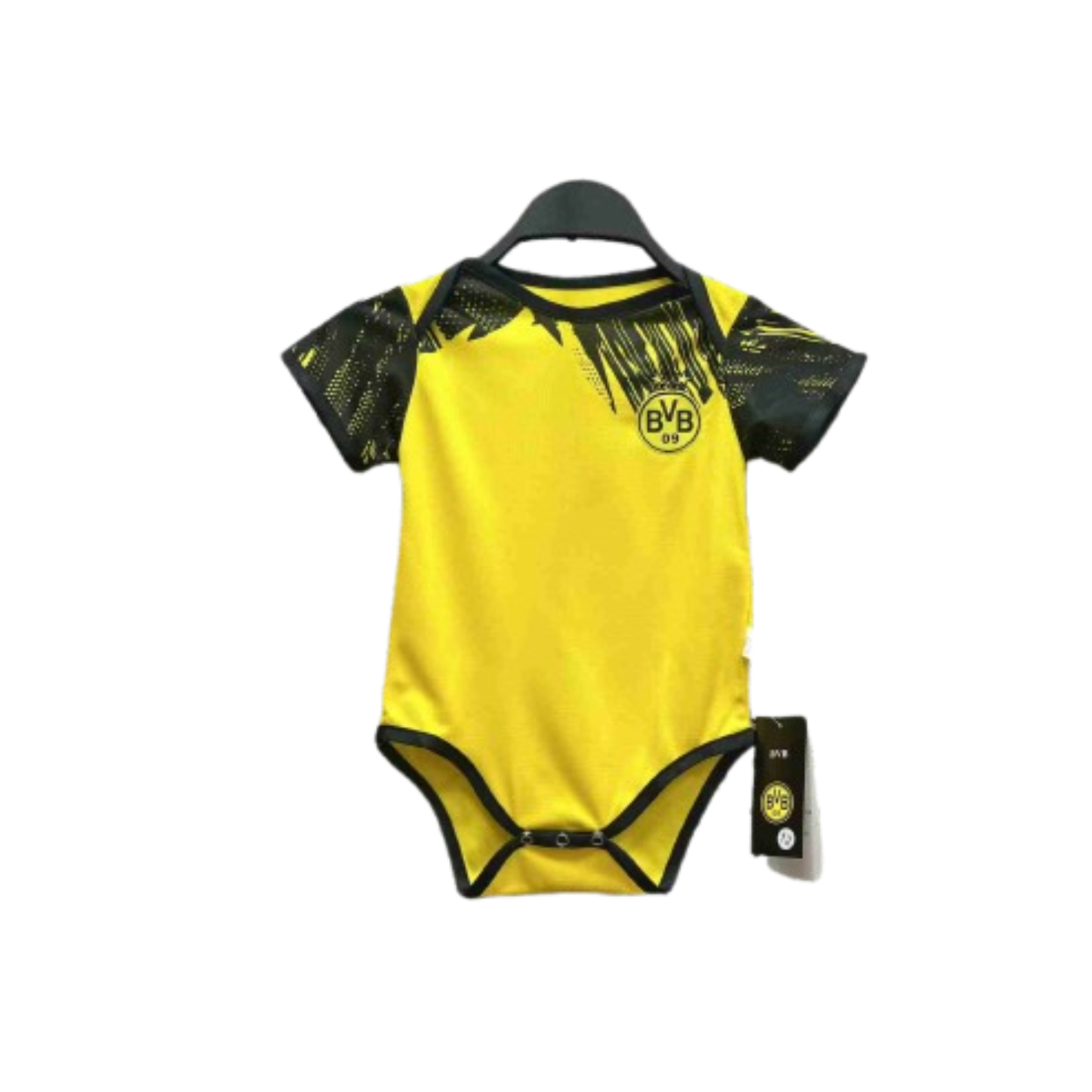 Body Bebê Infantil Borussia Dortmund Home 25/26 Unissex - Amarelo