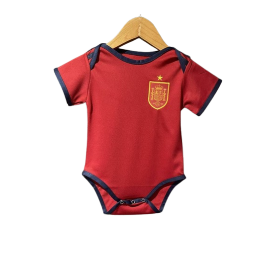 Body Bebê Infantil Espanha Home 24/25 - Vermelho