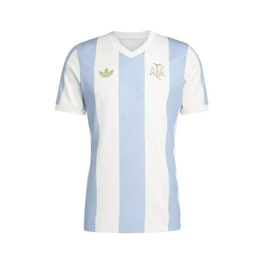 Argentina Home 25/26 Masculino Torcedor Adidas - Branca e Azul