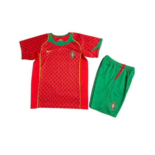 Kit Infantil Portugal Home Retrô 03/04 - Vermelho