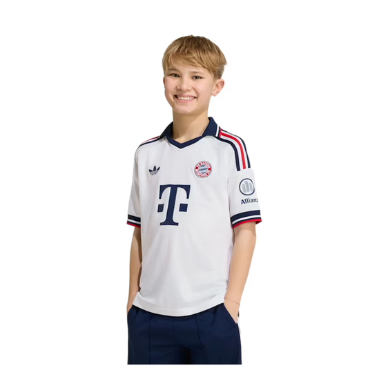 Kit Infantil Bayern de Munique Away 26/27 - Branca