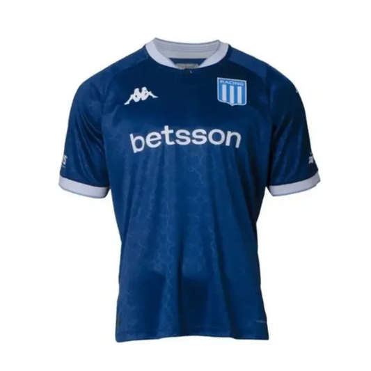 Racing Away 25/26 Torcedor Kappa - Azul Escuro