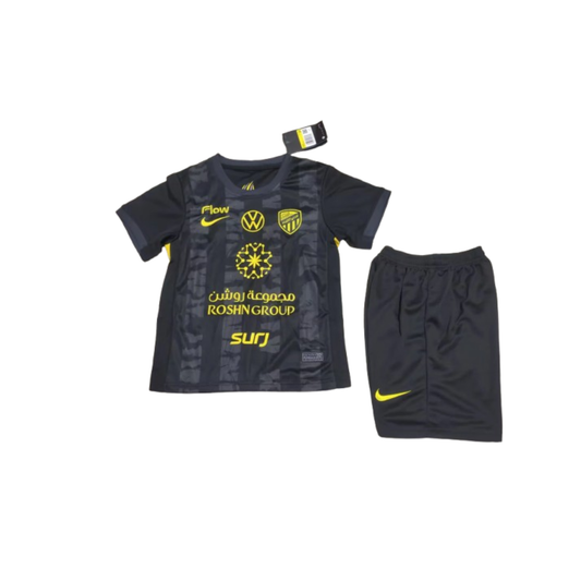 Kit Infantil Al ITTIHAD Third 25/26 - Preta