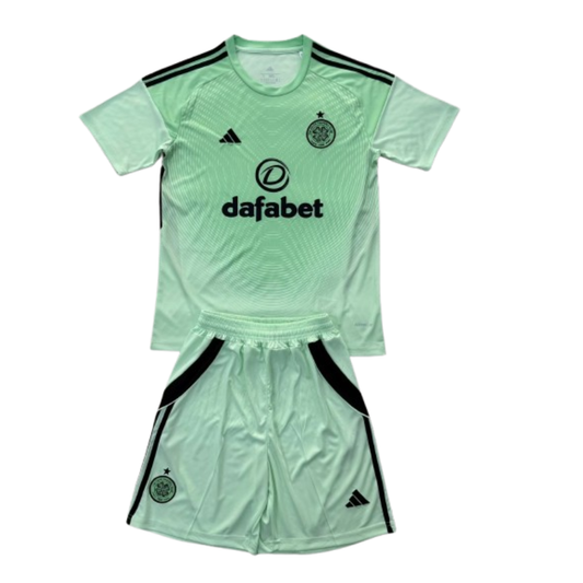 Kit Infantil Celtic Goleiro 25/26  - Verde Claro