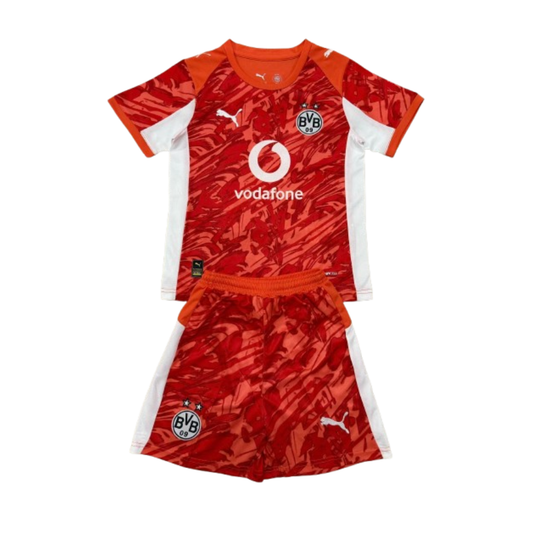 Kit Infantil Borussia Dortmund Goleiro 25/26  - Laranja
