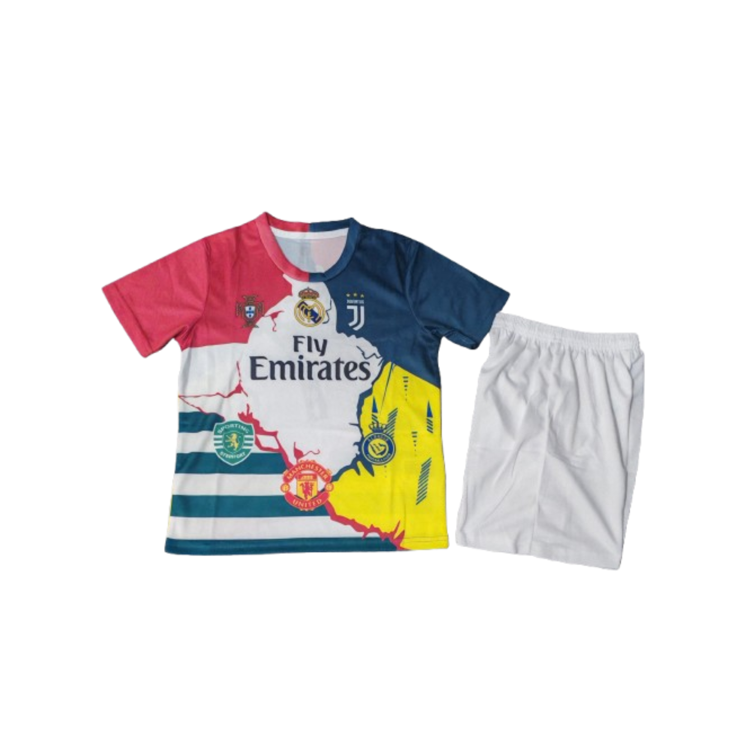 Kit Infantil Edição CR7 Carreira 25/26  - Colorido