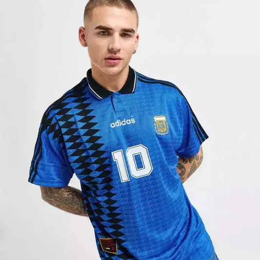 Argentina Retrô Away 1994 Masculino Adidas - Azul