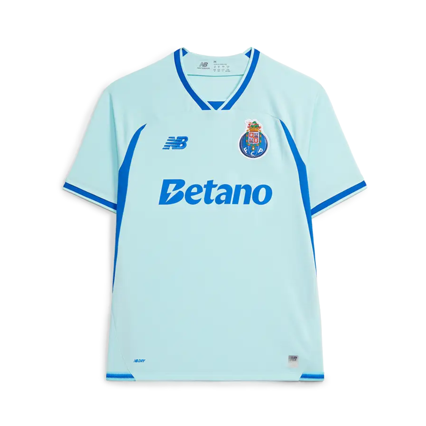 Porto Third 26/27 Torcedor New Balance - Azul Claro